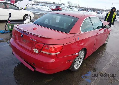 2009 BMW 328I z USA, uszkodzony, nr VIN WBAWR33559P460071